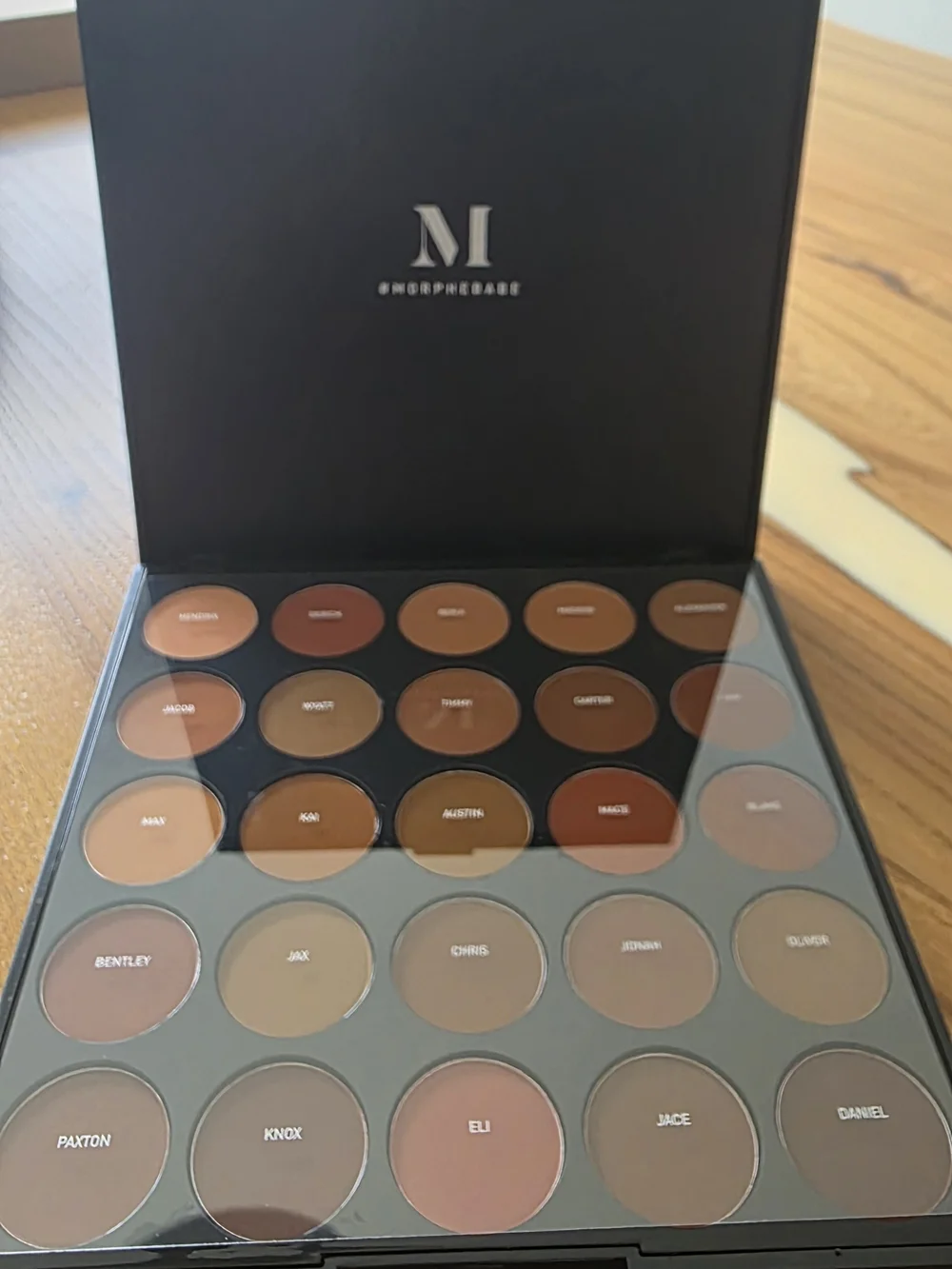 Morphe Neutral Warm Eyeshadow Palette - Browns, Tans & Creams